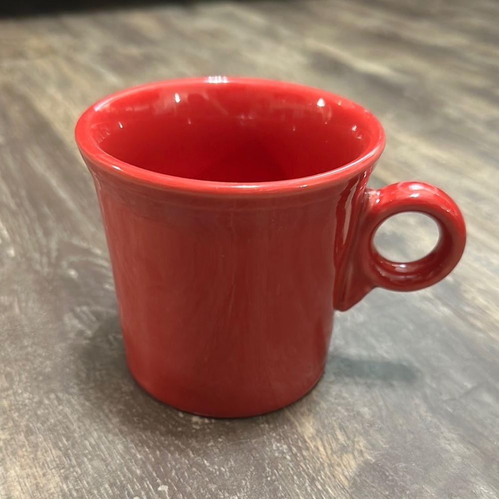 Fiestaware Red Mug